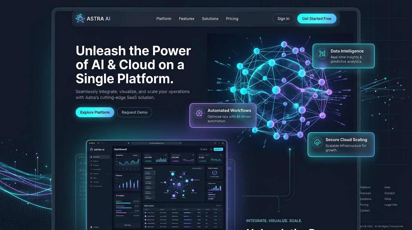 Digital Platform Website Example